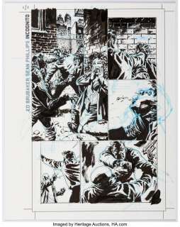 Phillips, Sean - Sean Phillips Incognito #1 Story Page 1 Original Art (Marvel/Icon, 2008)....