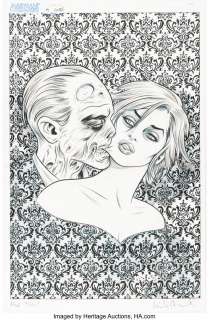 Allred, Mike | Mike Allred I, Zombie [iZombie] #19 Cover Original Art (DC, 2012).... | Heritage