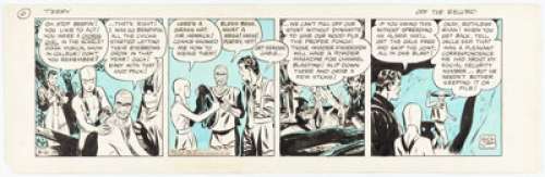 Caniff, Milton | Milton Caniff Terry and the Pirates Daily Comic Strip Original Art dated 9-21-40 (News Syndicate Co., Inc., 1940). ... | Heritage