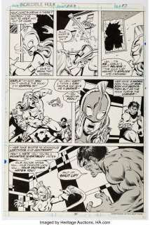 Buscema, Sal | Sal Buscema and Bob McLeod The Incredible Hulk #228 Story Page 15 Original Art (Marvel, 1978).... | Heritage