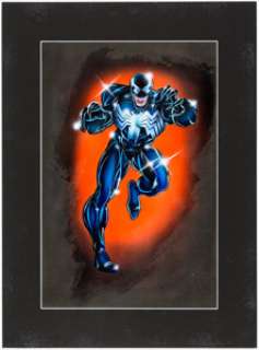 Mounts, Paul | Paul Mounts - Venom Blister Card Illustration Original Art (c. 1991).... | Heritage