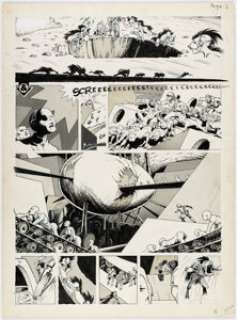 Metzger, George - George Metzger Gothic Blimp Works #7 Story Page 6 Original Art (The East Village Other, 1969)....