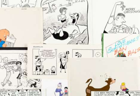 Partch, Virgil - Virgil Partch and Others - Comic Strip Original Art Group of 11 (c. 1960-1970s).... (Total: 11 Original Art)