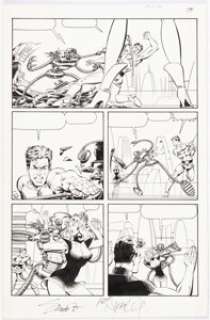 Nichols, Art | Art Nichols and Bob Layton Magnus Robot Fighter #1 Story Page 13 Original Art (Valiant, 1991).... | Heritage