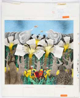 Jaffee, Al | Al Jaffee MAD #404 Inside Back Cover "Fold-In" Painting Original Art (EC, 2001).... | Heritage