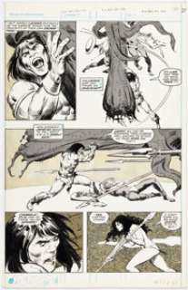 Buscema, John | John Buscema and Tony DeZuniga The Savage Sword of Conan #42 Story Page 27 Original Art (Marvel, 1979).... | Heritage