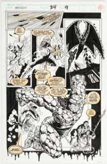 Robertson, Darick - Darick Robertson and Larry Mahlstedt The New Warriors #34 Story Page 9 Original Art (Marvel, 1993)....