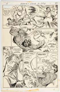 Kane, Gil | Gil Kane and Sal Trapani The Hawk and the Dove #3 Story Page 7 Original Art (DC, 1968-69).... | Heritage