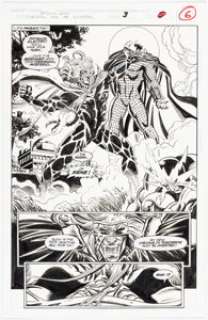 Smith, Tod - Tod Smith and Al Milgrom Spider-Man: Funeral for an Octopus #3 Story Page 5 Original Art (Marvel, 1995)....