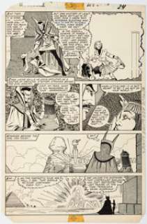 Rogers, Marshall | Marshall Rogers and Terry Austin Doctor Strange #53 Story Page 18 Original Art (Marvel, 1982).... | Heritage