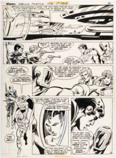 Grell, Mike | Mike Grell and Vince Colletta All New Collector’s Edition #C-55 Superboy and the Legion of Super-Heroes Story Page... | Heritage