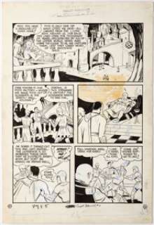 Costanza, Pete - Pete Costanza Captain Marvel Adventures #6 Story Page 5 Original Art (Fawcett Publ., 1942). ...