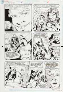 Phillips, Joe - Joe Phillips and Bob Dvorak Mister Miracle #21 Story Page 1 Original Art (DC, 1990)....