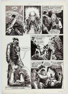 Ploog, Mike | Mike Ploog Planet of the Apes Magazine #11 Story Page 10 Original Art (Marvel, 1975). ... | Heritage