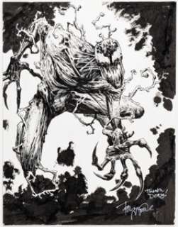 Moore, Tony - Tony Moore - Carnage Specialty Illustration Original Art (c. 2012)....