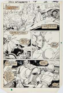Freeman, George | George Freeman, Hilary Barta, and Eduardo Barreto The Jack of Hearts #4 Story Page 17 Original Art (Marvel, 1984).... | Heritage
