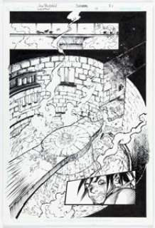 Buran, Jon - Jon Buran and Joe Weems World of Warcraft #11 Splash Page 21 Original Art (DC, 2008)....