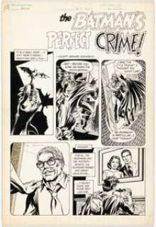 Novick, Irv | Irv Novick Batman Story Page 1 Original Art (DC, 1980).... | Heritage