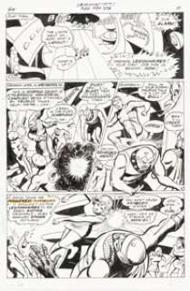 Shooter, Jim | Jim Shooter and Win Mortimer Adventure Comics #374 Legion of Super-Heroes Story Page 9 Original Art (DC, 1968).... | Heritage