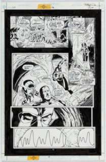 Pajarillo, Mark - Mark Pajarillo and Walden Wong JLA #32 Story Page 16 Original Art (DC, 1997)....