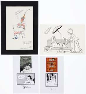 Chester Brown, Gerrit de Jager, and Others - Illustrations Original Art Group of 7 (c. 1980-2000s).... (Total: 7 Original Art)