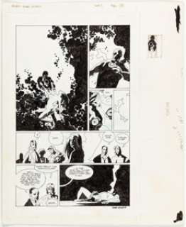 Mike Mignola | Hellboy: Almost Colossus #2 Story Page 21 Original Art (Dark Horse, 1997). | Heritage