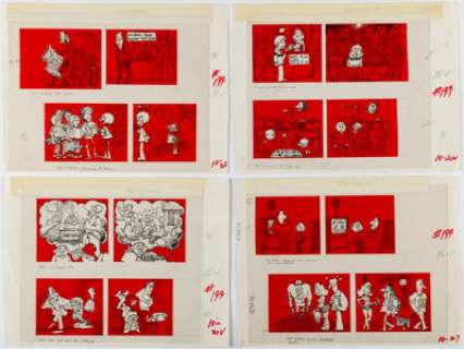 Sergio Aragonés | MAD #199 "Real-Life Catch-22’s" Illustrations Original Art Group of 4 (EC, 1978). (Total: 4 Original Art) | Heritage