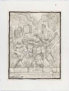 Kevin Eastman - Teenage Mutant Ninja Turtles Illustration Original Art (2011). | Heritage