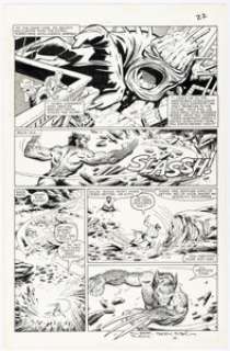 Jon Bogdanove and Terry Austin Fantastic Four vs. X-Men #2 Story Page 17 Original Art (Marvel, 1987). | Heritage