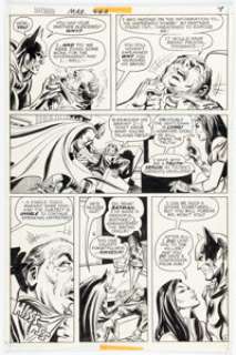 Irv Novick and Dick Giordano Batman #240 Story Page 8 Original Art (DC, 1972). | Heritage