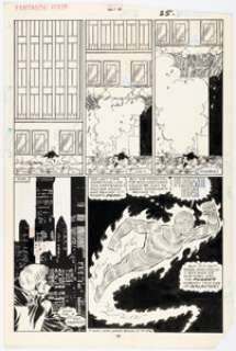 John Byrne and Jerry Ordway Fantastic Four #278 Story Page 19 Original Art (Marvel, 1985). | Heritage