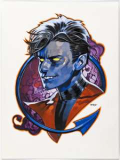 Chris Stevens - Nightcrawler Specialty Illustration Original Art (undated).