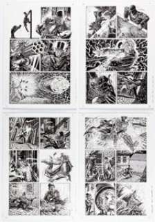 Raulo Caceres Captain Swing and the Electrical Pirates of Cindery Island #1 Story Pages 6-12 Original Art (Avatar Press, 2010). (Total: 7 Original Art)