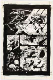 Paul Gulacy and Terry Austin Batman: Legends of the Dark Knight #15 Story Page 16 Original Art (DC, 1991). | Heritage