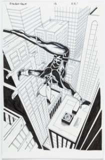 Clayton Brown [Jim Valentino printed blue lines] Shadowhawk #v2#15 Splash Page 22 Original Art (Image, 2006). | Heritage