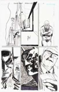 Guillem March Batman #698 Story Page 10 Original Art (DC, 2010).