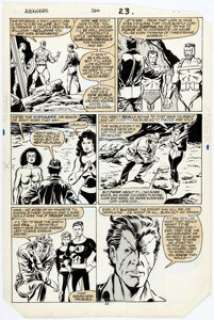 John Buscema and Tom Palmer The Avengers #266 Story Page 23 Original Art (Marvel, 1986). | Heritage