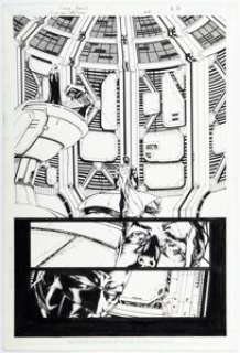 Shane Davis and Matt Banning Superman / Batman #44 Story Page 22 Original Art (DC, 2008).