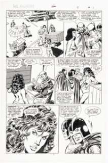 John Buscema and Tom Palmer The Avengers #281 Story Page 7 Original Art (Marvel, 1987). | Heritage