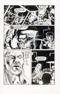 James O‘Barr The Crow #1 Story Page 21 Original Art (Caliber Press, 1989).