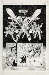 Brian Bolland and Terry Austin Camelot 3000 #7 Original Art (DC, 1983).