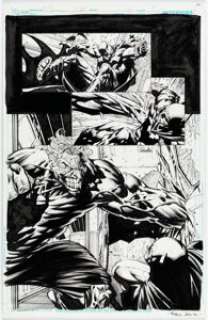 David Finch and Richard Friend Batman: The Dark Knight #3 Story Page 1 Original Art (DC, 2012). | Heritage