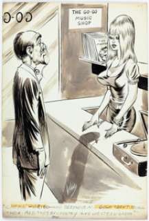 Bill Ward Fun House March-1967 Single Panel Gag Cartoon Illustration Original Art (Humorama, 1967). | Heritage