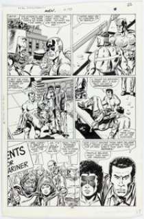 John Buscema and Tom Palmer The Avengers #270 Story Page 17 Original Art (Marvel, 1986). | Heritage