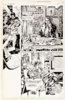 Craig Hamilton and Ray Snyder Starman #28 Story Page 24 Original Art (DC, 1997).
