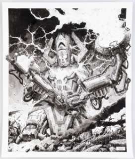 Giorgio Comolo - Galactus Specialty Illustration Original Art (2001).
