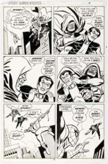 Win Mortimer and Mike Esposito Spidey Super-Stories #53 Story Page 4 Original Art (Marvel, 1981). | Heritage