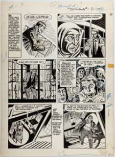 Bernard Baily The Magazine Is Haunted #1 Story Page 4 Original Art (Fawcett, 1951). | Heritage