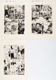 Jorgé Zaffino The Punisher: Kingdom Gone Story Pages Original Art Group of 3 (Marvel, 1990). (Total: 3 Original Art) | Heritage