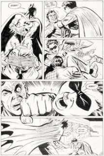 Dave Cockrum and Don Heck Batman #411 Jason Todd and Two-Face Story Page 12 Original Art (DC, 1987).